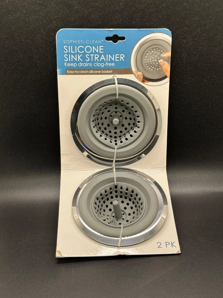 Sophisti-clean silicone sink strainer 2 pack - Image 1 of 1