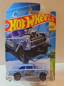 Hot Wheels HW Gassers 1955 Chevy Bel Air Gasser NEW Blue - Picture 1 of 7