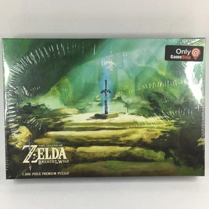 Zelda Breath of the Wild Gamestop Exclusivo Puzzle The Master Sword 1000 Piezas Nuevo - Imagen 1 de 24