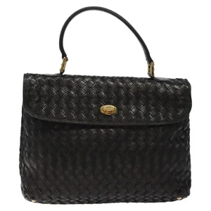 Bally Black Leather Handbag Authentic - Picture 1 of 24