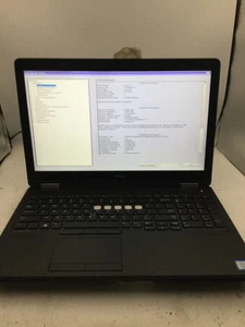 DELL LATITUDE E5570 - BOOTS TO BIOS - INTEL I7 6820 - NO RAM - READ DESCRIP - BB - Picture 1 of 8