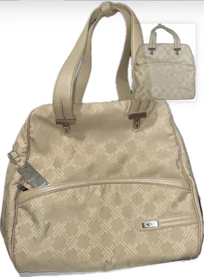 TUMI  Signature Weekender Carry All Nylon w Leather Trim - Image 1 of 4