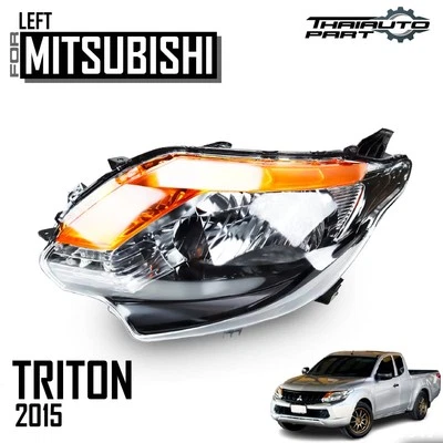 Head Lamp Light Left LH Halogen For Mitsubishi Triton L200 2015-2018 MQ - Image 1 of 4