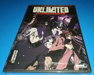 Unlimited Psychic Squad Complete Collection DVD (2015 3-Disc) Anime NEW SEALED - Picture 1 of 1