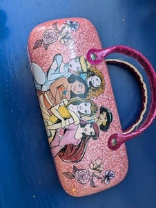 Disney Princesses Eye Glasses Case w Handles And Sunglasses Pink - Picture 1 of 6