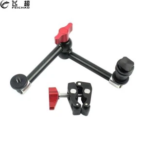 Adjustable Articulating Magic Arm Clamp for Flash Light Monitor Video SLR Camera - Bild 1 von 20