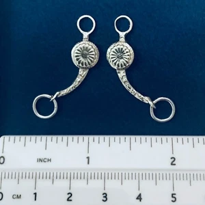 RDLC 1:6 Scale WESTERN BIT SHANKS to fit an assortment of One Sixth Horse Sizes! - Picture 1 of 4