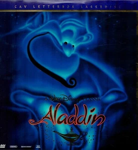 Disney's Aladdin 1992 - Laserdisc Movie Vintage Robin Williams Animated NM - Picture 1 of 2