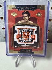 Upper Deck Sweet Spot Classic Patch 1942 All Star Game Phil Rizzuto /230 - Bild 1 von 3