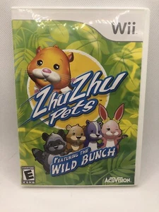 Zhu Zhu Pets Wild Bunch For Wii Good Minor Case Damage - Picture 1 of 3