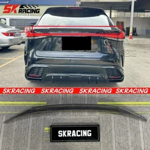 Se adapta a Lexus RX500h 2023-2025 fibra de carbono puerta trasera ala media alerón labial - Imagen 1 de 17