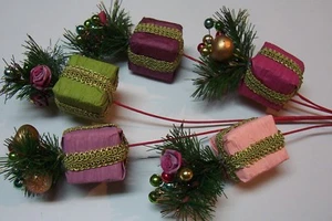 Martha Stewart Victorian Christmas Packages Style Flower Picks/Stems from Macy's - Picture 1 of 3