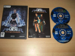 TOMB RAIDER EL ÁNGEL DE LA OSCURIDAD Pc Cd Rom Original con Manual - ENVÍO RÁPIDO - Imagen 1 de 1