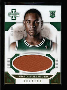 JARED SULLINGER 2012/13 PANINI INNOVATION ROOKIE GOLD USED BASKETBALL /10 AN4047