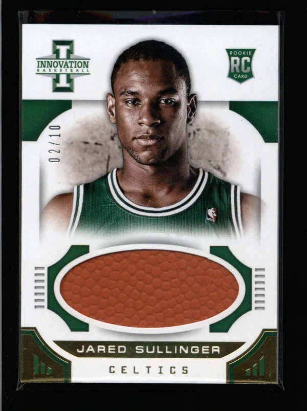 JARED SULLINGER 2012/13 PANINI INNOVATION ROOKIE GOLD USED BASKETBALL /10 AN4047 - Image 1 of 1