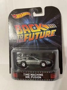 Hot Wheels 2015 Retro Entertainment Back to the Future Time Machine Mr. Fusion - Picture 1 of 8