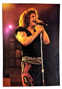 OZZY OSBOURNE LIVE/DORO/WARLOCK/REVISTA PÁGINA COMPLETA PINUP RECORTE DE PÓSTER - Imagen 1 de 4