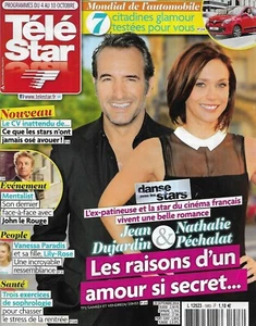 TELE STAR n°1983 04/10/2014 Jean Dujardin & N.Péchalat/ Mentalist/ Gene Kelly - Imagen 1 de 1