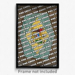 Pike Creek Delaware Poster (DE City Souvenir 11x17 Town Print) - Picture 1 of 1
