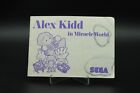 Alex Kidd in Miracle World - Manual Only - Sega Master System (F)