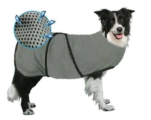 Pet Dog Cooling Vest (Coat Cool Jacket Summer Canine Chiller) - Picture 1 of 7