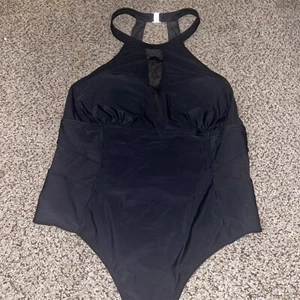 CUPSHE Swimsuit Brand New Size 4X Sexy Black Tummy Control Beach - Picture 1 of 4