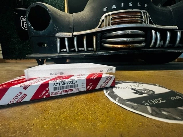 FILTRO CABINA AIRE ACONDICIONADO ORIGINAL LEXUS ES300 ES330 (2002-2006) 8713-YZZ19 187139-YZZ81 Foto 1 de 2