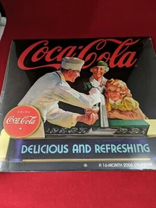 Coca Cola Coke - 2006 Wall Calendar - Nostalgic Coke Artwork 16 Month! - Picture 1 of 5