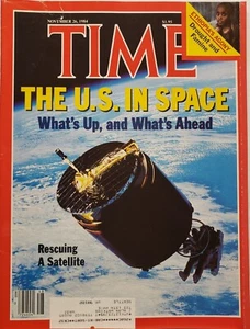 Time Magazine November 26, 1984 The U.S. in Space Rescuing a Satellite - Picture 1 of 1