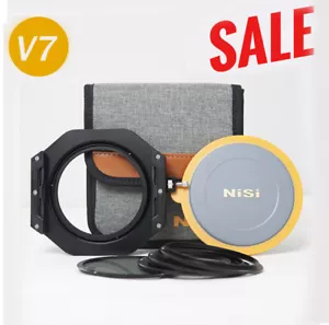 NiSi V7 Filter Holder 100mm with True Color CPL Circular Polarising Filter Kit - Picture 1 of 12