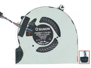 HP EliteBook 9470 9470M Laptop CPU Fan EF50050V1-C100-S9A 702859-001 9480 9480M - Afbeelding 1 van 1