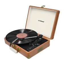 Mbeat Woodstock Retro Turntable Recorder Bluetooth USB Direct Recording Speaker