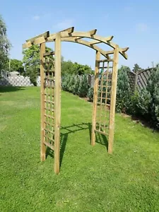 Gartenbogen Pergola Rosenbogen Torbogen Rankhilfe 150x60x210cm Holz 2025 - Bild 1 von 5