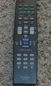 Hitachi CLU-433FC TV VCR FERNBEDIENUNG, TOP ZUSTAND, GETESTET #60 - Bild 1 von 2