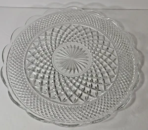 Anchor Hocking Wexford Torte Tray/Serving Platter - Picture 1 of 4