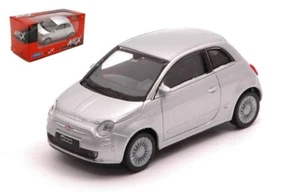 Fiat 500 Grigio Silver Welly Nex 1:43 Nuovo 1/43 - Foto 1 di 1