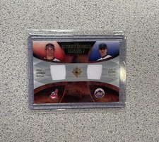 2007 Upper Deck Ultimate Collection Grady Sizemore Carlos Beltran Game Used /75