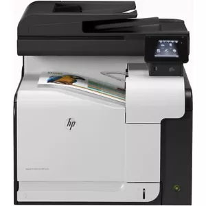 HP LaserJet 500 Color MFP M570dn Printer High Toner Level Mostly 90% WARRANTY - Picture 1 of 5