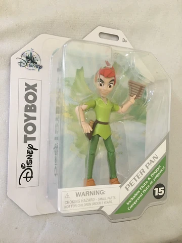 New Disney Store Peter Pan Action Figure Toybox 5.5" Peter Pan Cover