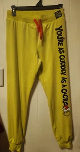 Justice Grinch lounge pants - Size L 12-14 - Picture 1 of 4