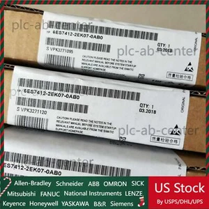 Siemens 6ES7412-2EK07-0AB0 New In Box 6ES7 412-2EK07-0AB0 Expedited Shipping 1PC - Picture 1 of 1