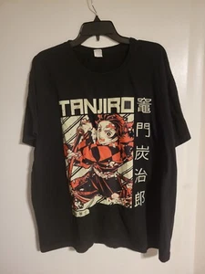 Camiseta Para Hombre Demon Slayer Tanjiro Estampado Completo Gráfico XxL - Imagen 1 de 4