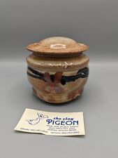 ✨ Doug and Jaclyn Nelson The Clay Pigeon Lidded Jar MCM Studio Art Pottery