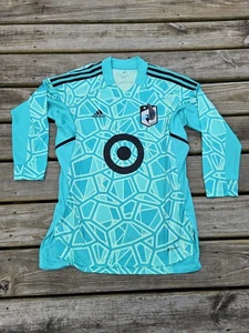 Men's Adidas Minnesota United FC Goalkeeper Long Sleeve Jersey Size Large - Picture 1 of 7