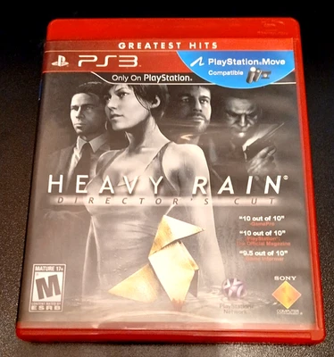 Heavy Rain - Director's Cut (Sony PlayStation 3, 2011) MINT WITH MANUEL - Image 1 of 2