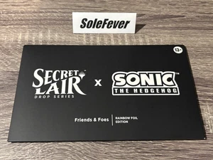Sealed MTG Secret Lair Sonic The Hedgehog Friends & Foes Rainbow Foil Edition - Bild 1 von 2