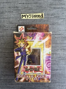 Yu-Gi-Oh! Yugi Starter Deck + Rulebook LEERKARTON GEBRAUCHT English  - Bild 1 von 24