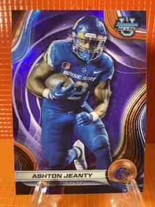 Ashton Jeanty /125 Purple Refractor 2024 Bowman Best University #85 Boise State - Picture 1 of 3