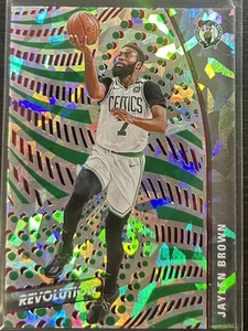 2020-21 Panini Revolution Jaylen Brown New Year Card No.20 Boston Celtics - Picture 1 of 2