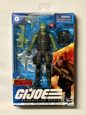 孩之宝 G.I. Joe 分类眼镜蛇岛海滩头 Wayne Sneeden #10 *已打开* — 第 1/4 张图片